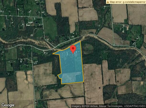  6665 Eagle Creek Ln, Ostrander, OH Parcel Map