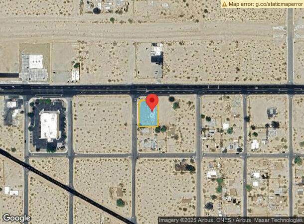  72317 29 Palms Hwy, Twentynine Palms, CA Parcel Map