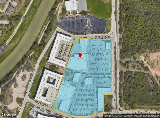  3798 Bryant Irvin Rd, Fort Worth, TX Parcel Map