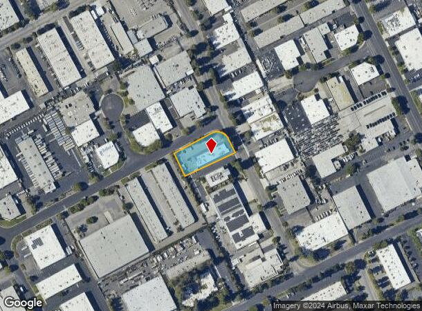  550 Nuttman St, Santa Clara, CA Parcel Map