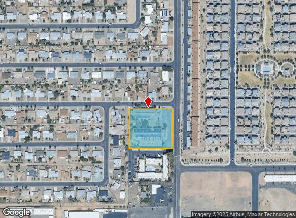  152 N 56Th St, Mesa, AZ Parcel Map