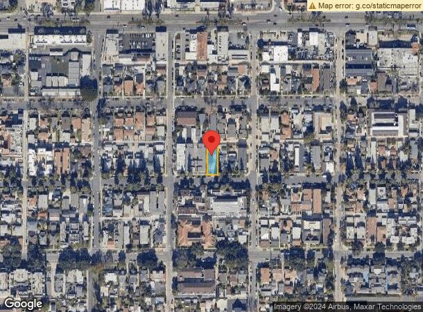  515 E Pine St, Santa Ana, CA Parcel Map