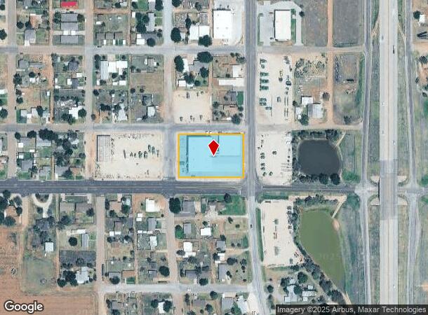 105 Avenue D, Abernathy, TX Parcel Map