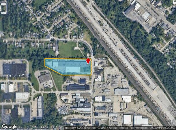 5400 Dunham Rd, Maple Heights, OH Parcel Map