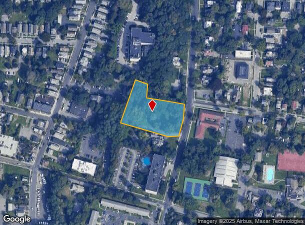  Academy St, Poughkeepsie, NY Parcel Map