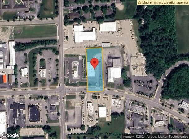  1207 W Chicago Blvd, Tecumseh, MI Parcel Map