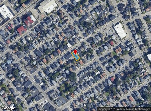  56 Darling St, Central Falls, RI Parcel Map