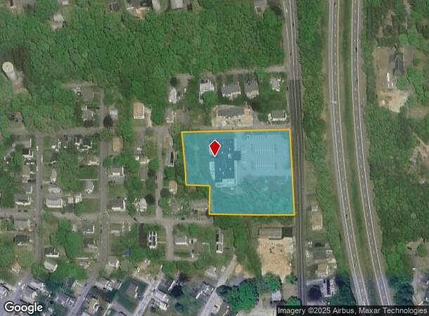  108 Thompson Rd, Webster, MA Parcel Map
