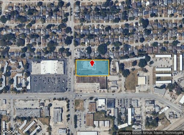  741 S 75Th St, Houston, TX Parcel Map