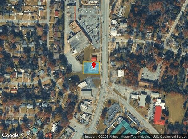  1821 S Lumpkin Rd, Columbus, GA Parcel Map