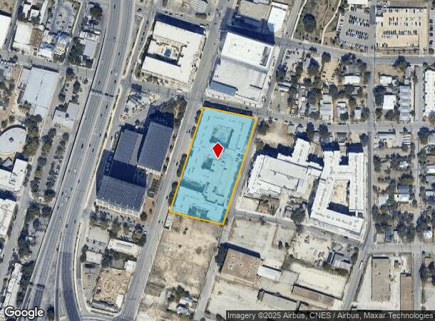  1800 Broadway St, San Antonio, TX Parcel Map