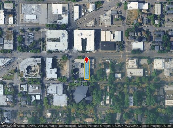  1452 E Burnside St, Portland, OR Parcel Map