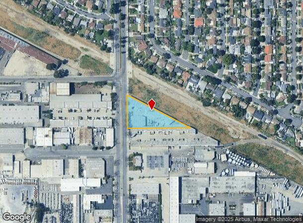  14026 Garfield Ave, Paramount, CA Parcel Map