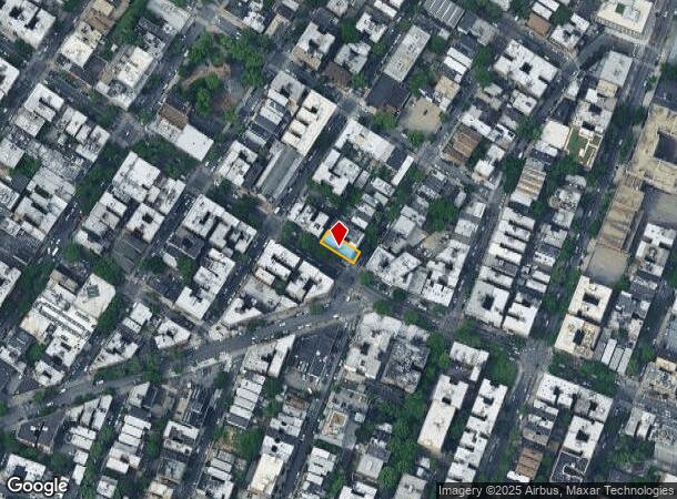 667 E 187Th St, Bronx, NY Parcel Map