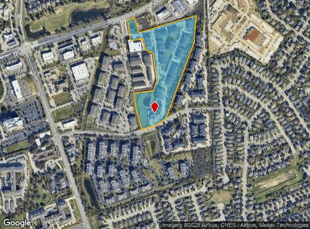 1100 Hidden Valley Dr, Round Rock, TX Parcel Map