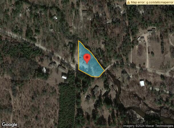  W4890 Portage St, Wild Rose, WI Parcel Map