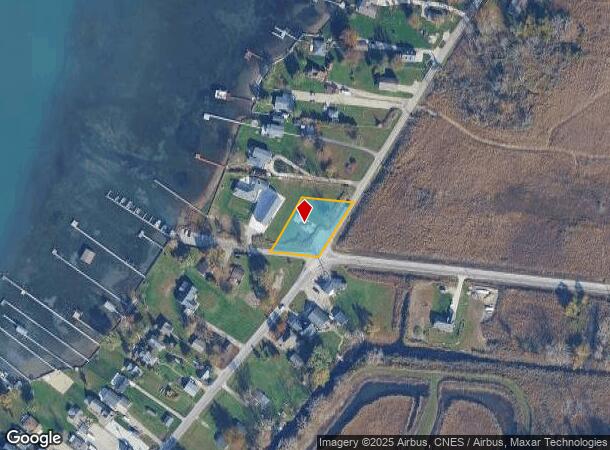 3990 Middle Channel Dr, Harsens Island, MI Parcel Map