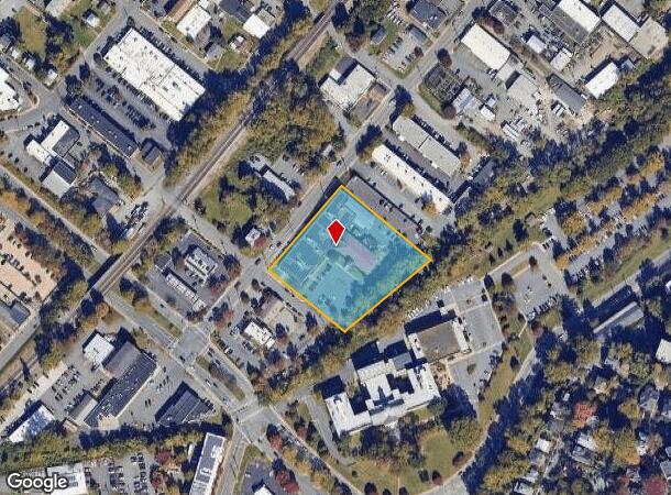  700 Harris St, Charlottesville, VA Parcel Map