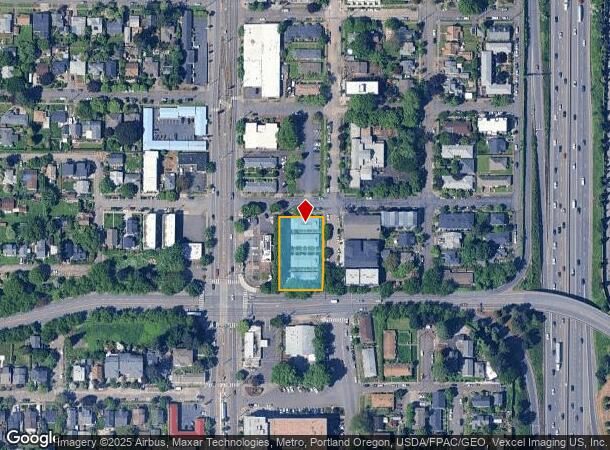  1406 N Blandena St, Portland, OR Parcel Map