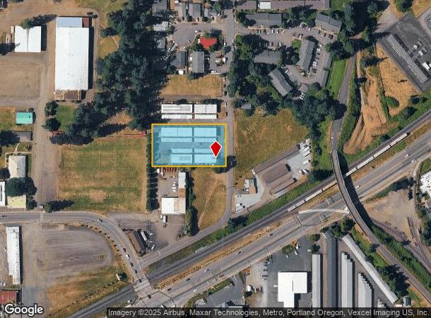  545 N Pine St, Canby, OR Parcel Map