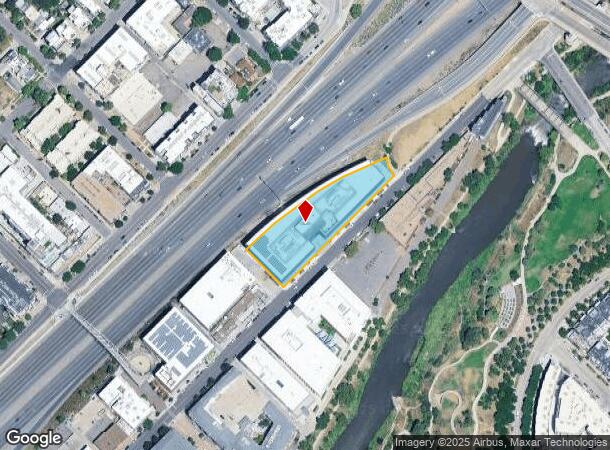 1701 Platte St, Denver, CO Parcel Map