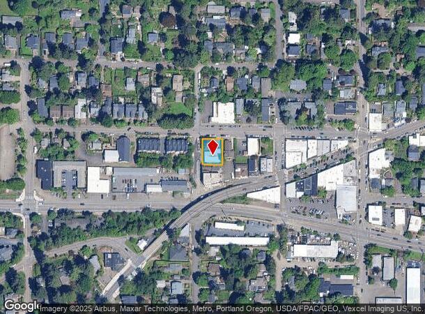  3644 Sw Troy St, Portland, OR Parcel Map