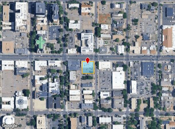 520 E Colfax Ave, Denver, CO Parcel Map