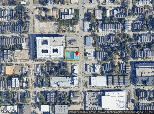  2505 N Shepherd Dr, Houston, TX Parcel Map