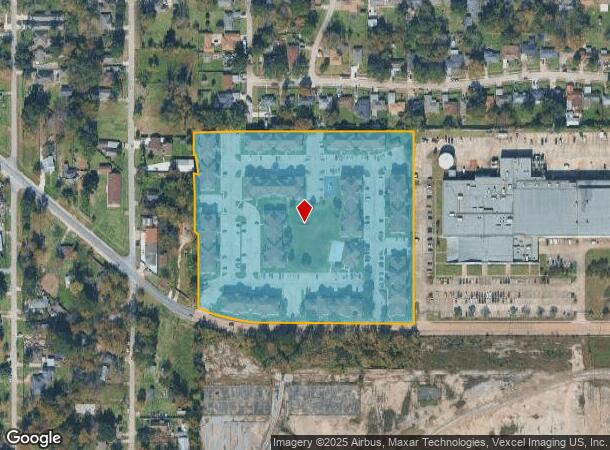 6767 Bennington St, Houston, TX Parcel Map