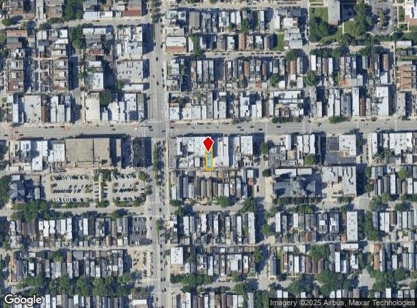  1541 W Chicago Ave, Chicago, IL Parcel Map
