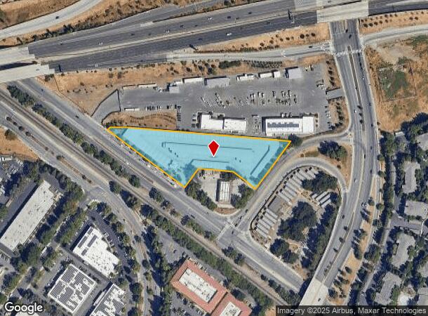  6020 Monterey Hwy, San Jose, CA Parcel Map