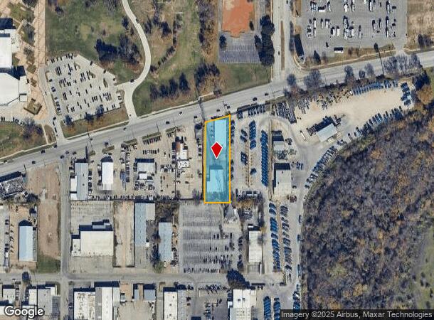  1206 E Division St, Arlington, TX Parcel Map