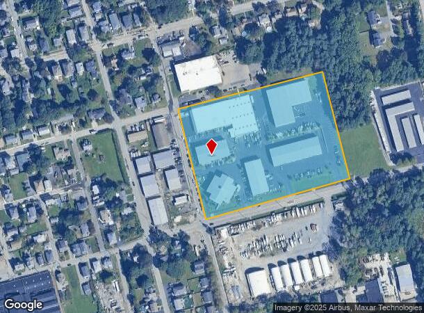 251 Franklin St, Bristol, RI Parcel Map