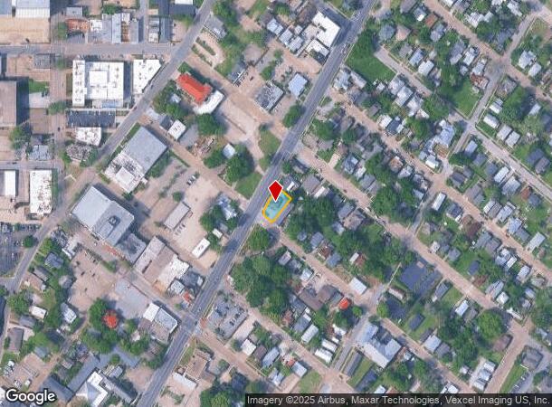 711 Johnston St, Lafayette, LA Parcel Map