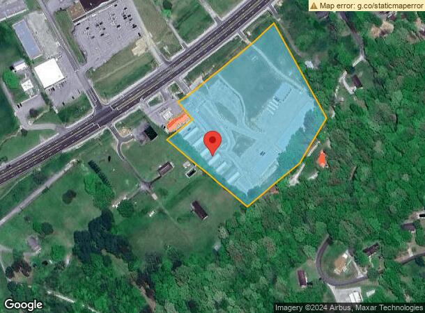  1712 E Central Ave, La Follette, TN Parcel Map