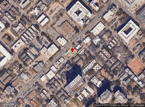  2808 Oak Lawn Ave, Dallas, TX Parcel Map