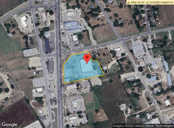  1326 S Colorado St, Lockhart, TX Parcel Map