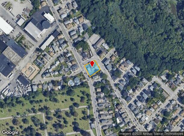  1051 Lonsdale Ave, Central Falls, RI Parcel Map