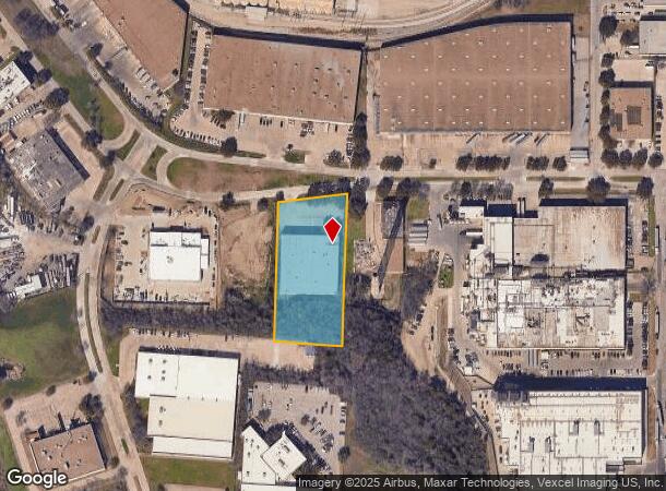  2424 W Commerce St, Dallas, TX Parcel Map