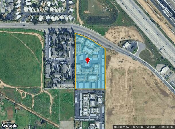  3165 W Shields Ave, Fresno, CA Parcel Map