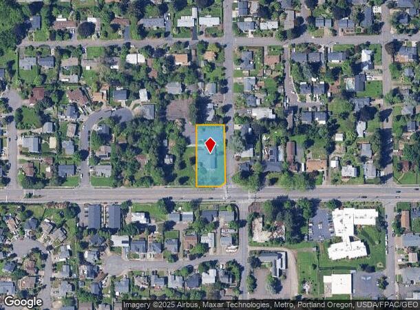 1525 W Powell Blvd, Gresham, OR Parcel Map