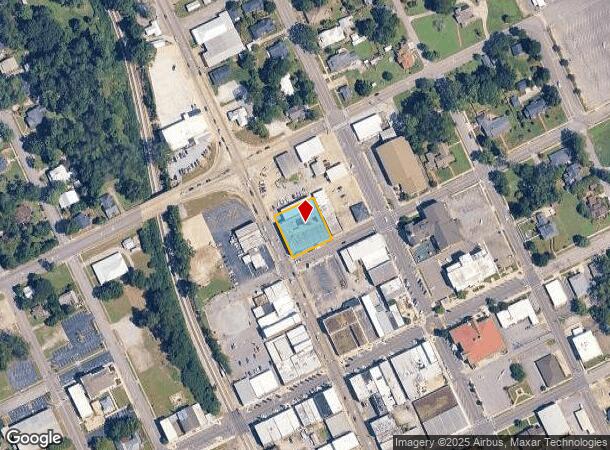7Th St North At 3Rd Ave N, Clanton, AL Parcel Map