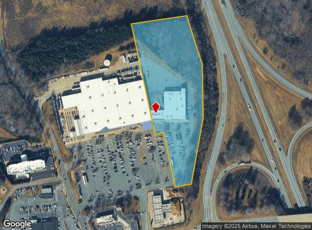 1605-1623 E Main St, Lincolnton, NC Parcel Map