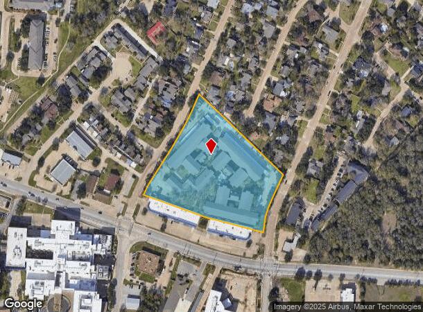  2410 Memorial Dr, Bryan, TX Parcel Map