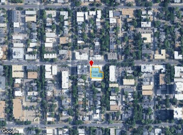  1224 E 13Th Ave, Denver, CO Parcel Map