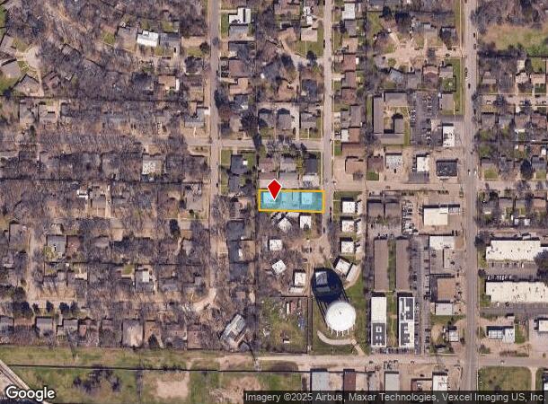 101 Highland Park Ct, Irving, TX Parcel Map