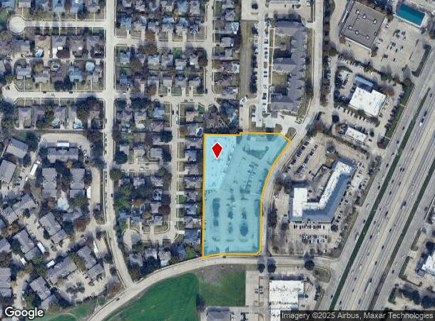  2301 Premier Dr, Plano, TX Parcel Map