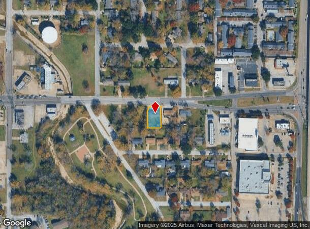  7912 Glenview Dr, Richland Hills, TX Parcel Map
