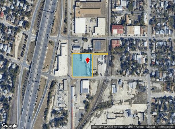  1200 Hoefgen Ave, San Antonio, TX Parcel Map
