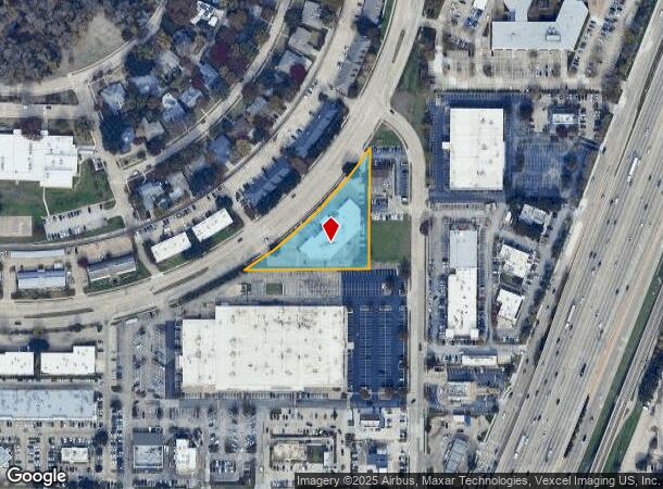 2100 N Collins Blvd, Richardson, TX Parcel Map